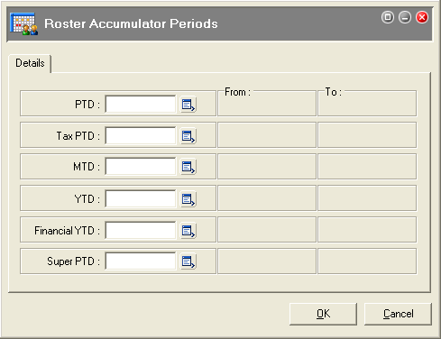 Rebuild Roster Accumulators