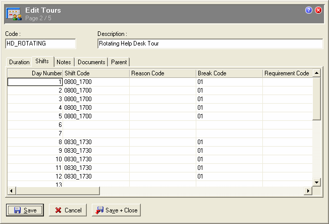 Creating a Roster Tour - Completed Tour